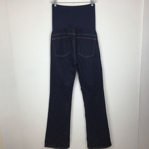 Gap maternity true waistband full panel jeans long and lean size 4-6 - Picture 3 of 7